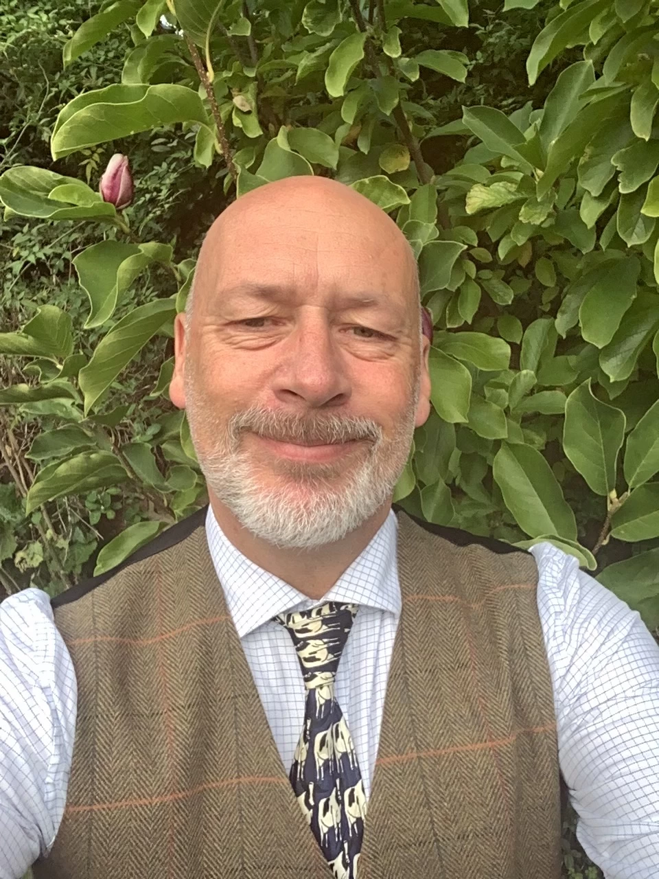 Portrait of Wolsey Hall Oxford Tutor, Mark Harding