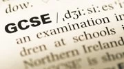 A close-up image of a dictionary showing the word, 'GCSE'.