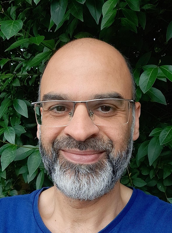 Portrait of Wolsey Hall Oxford Tutor, Aizaz Niazi